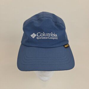 Columbia Hat/Cap Unisex Blue Gore-Tex Unstructured Adjustable Strap Korean